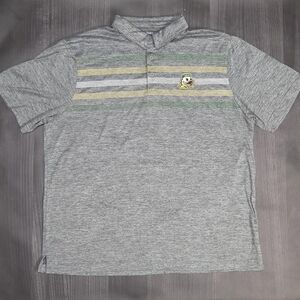 Captivating Oregon Ducks Men's XL Polo Shirt Gray